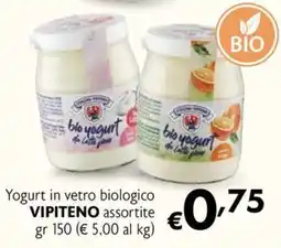Maxi Family Yogurt in vetro biologico VIPITENO offerta