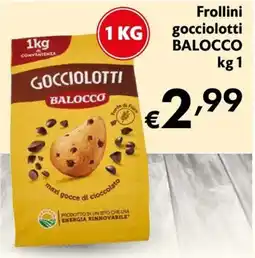 Maxi Family Frollini gocciolotti Balocco offerta