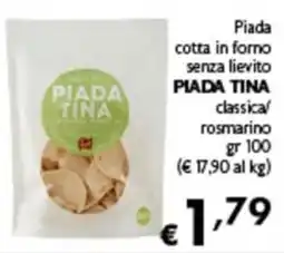 Spak Supermercati Piada tina classica offerta