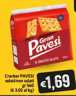 Spak Supermercati Cracker Pavesi offerta