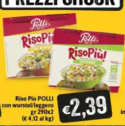 Spak Supermercati Riso Più POLLI offerta