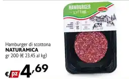 Maxi Family Hamburger di scottona Naturamica offerta