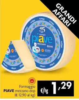 Maxi Family Formaggio Piave mezzano dop offerta