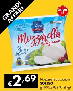 Maxi Family Mozzarella bocconcini Soligo offerta