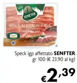 Maxi Family Speck igp affettato SENFTER offerta