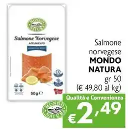 Maxi Family Salmone norvegese MONDO NATURA offerta