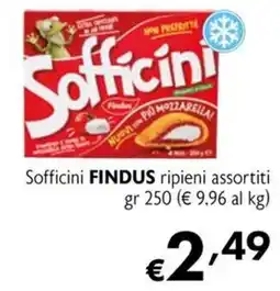 Maxi Family Sofficini FINDUS ripieni assortiti offerta