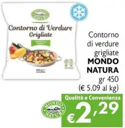 Maxi Family Contorno di Verdure Grigliate Mondo Natura offerta
