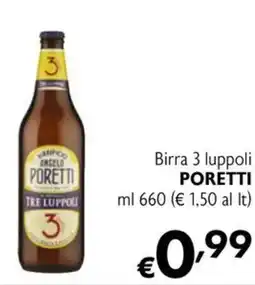 Maxi Family Birra 3 luppoli Poretti offerta