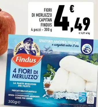 Conad City Fiori di merluzzo capitan offerta