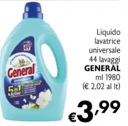 Maxi Family Liquido lavatrice universale General offerta