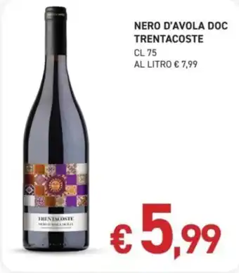 Nero d'avola doc Trentacoste