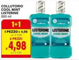 Il Gigante Collutorio Cool Mint Listerine offerta