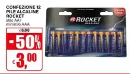 Il Gigante Pile alcaline Rocket offerta