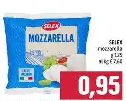 Emisfero SELEX mozzarella offerta