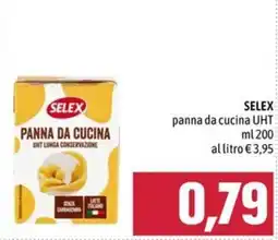 Emisfero SELEX panna da cucina UHT offerta