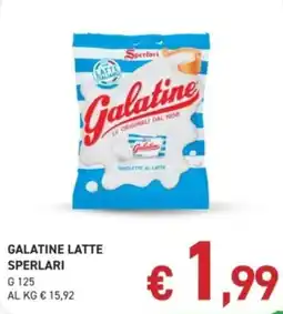 Maxi Coal Galatine latte Sperlari offerta