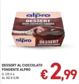 Maxi Coal Dessert al cioccolato fondente Alpro offerta