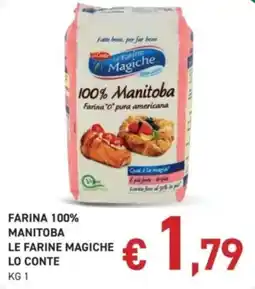 Maxi Coal Farina 100% Manitoba Le Farine Magiche Lo Conte offerta