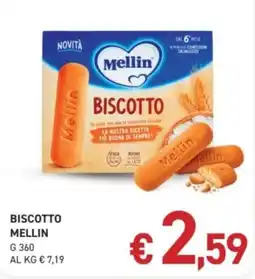 Maxi Coal Biscotto Mellin offerta
