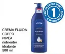 Il Gigante Crema fluida corpo NIVEA nutriente/idratante offerta