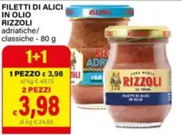 Il Gigante Filetti di alici Rizzoli offerta