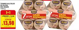 Il Gigante Tonno all'olio di oliva Rio Mare offerta