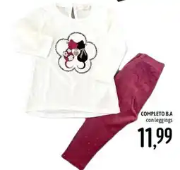 Emisfero Completo B.A con leggings offerta