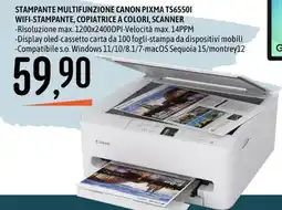 Emisfero Stampante multifunzione Canon Pixma TS6550i offerta