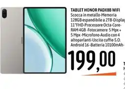 Emisfero Tablet Honor PadX8B WiFi offerta