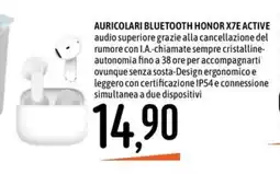 Emisfero Auricolari Bluetooth Honor X7E Active offerta