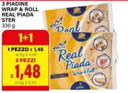Il Gigante Real Piada Wrap & Roll offerta