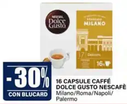 Il Gigante Caffé Dolce Gusto Nescafé Milano offerta