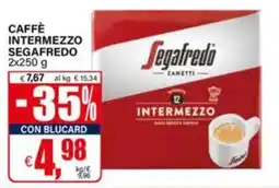 Il Gigante Caffè Intermezzo Segafredo offerta