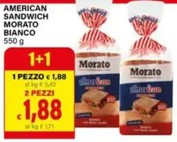 Il Gigante American Sandwich Morato Bianco offerta