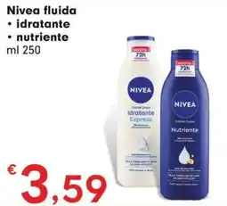 DeSpar Express Nivea crema corpo idratante express offerta