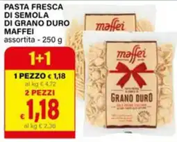 Il Gigante Pasta fresca di semola di grano duro Maffei offerta