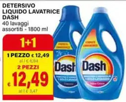 Il Gigante Detersivo liquido lavatrice Dash offerta