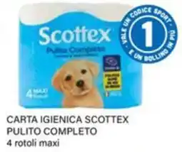 Il Gigante Carta igienica Scottex Pulito Completo offerta