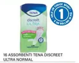 Il Gigante Assorbenti Tena Discreet Ultra Normal offerta
