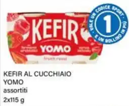 Il Gigante Kefir al cucchiaino Yomo assortiti offerta