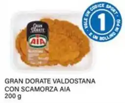 Il Gigante Gran Dorate Valdostana con scamorza Aia offerta