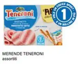 Il Gigante Merende Teneroni assortiti offerta