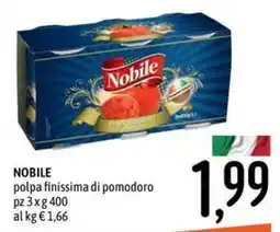 Emisfero Nobile polpa finissima di pomodoro offerta