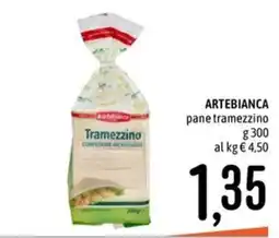 Emisfero Artebianca pane tramezzino offerta