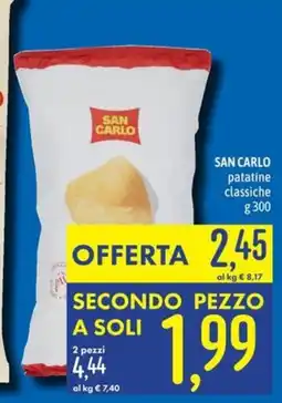 Emisfero San Carlo patatine classiche offerta