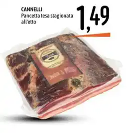 Emisfero Cannelli Pancetta tesa stagionata offerta