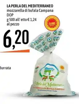 Emisfero La Perla del Mediterraneo mozzarella di bufala Campana DOP offerta