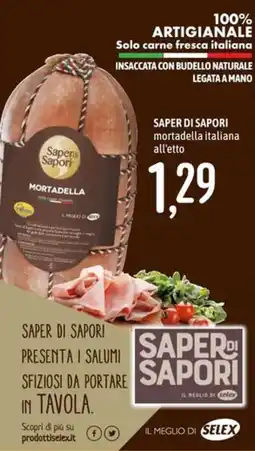 Emisfero Mortadella Saper di Sapori offerta
