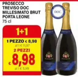 Il Gigante Prosecco Treviso Doc Millesimato Brut Porta Leone offerta